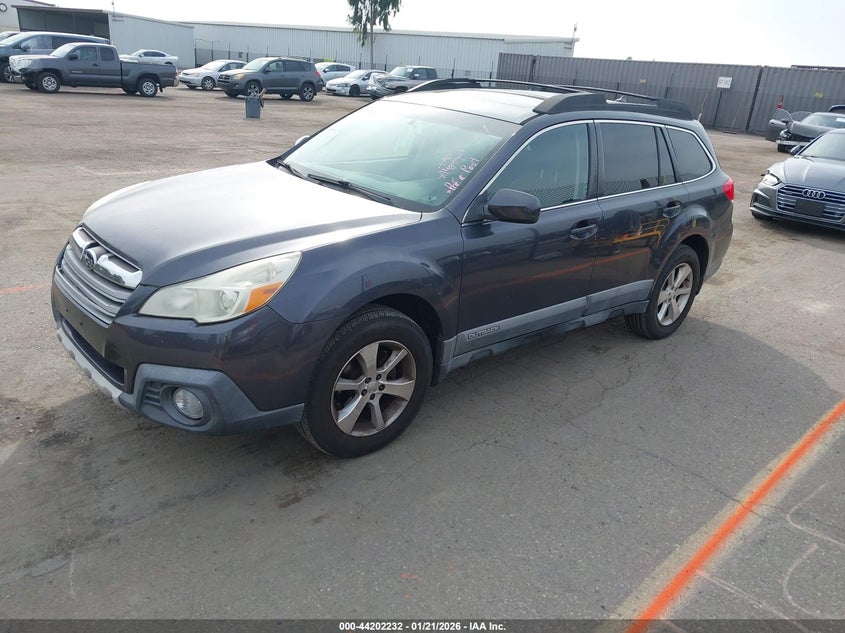Vin: 4s4brbkc3d3291062, lot: 44698233, subaru outback 2.5i limited 20132