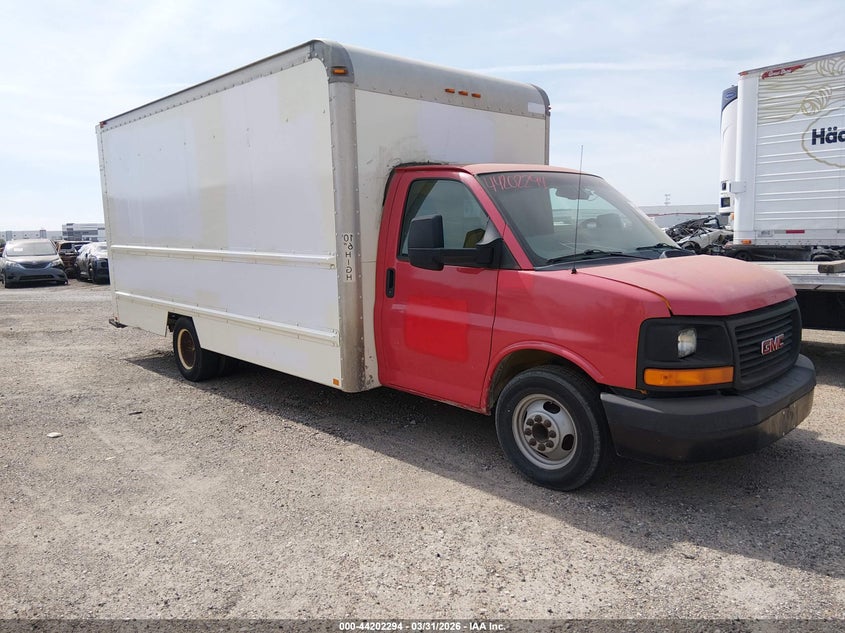 2012 GMC SAVANA CUTAWAY WORK VAN