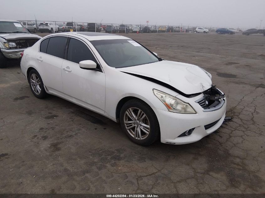 2011 Infiniti G25 Journey