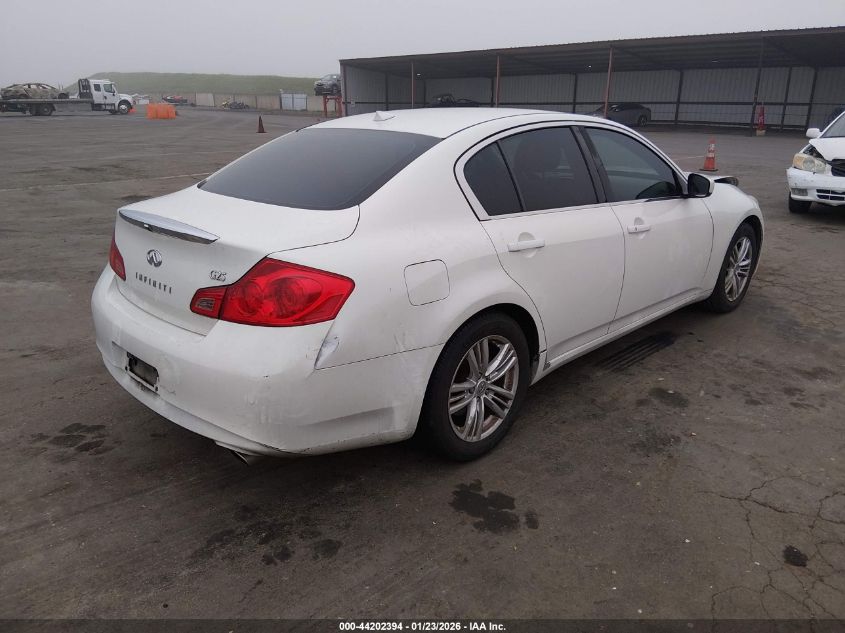 2011 Infiniti G25 Journey