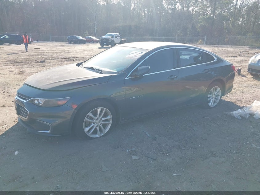Vin: 1g1ze5st4gf324095, lot: 44698446, chevrolet malibu 1lt 20162