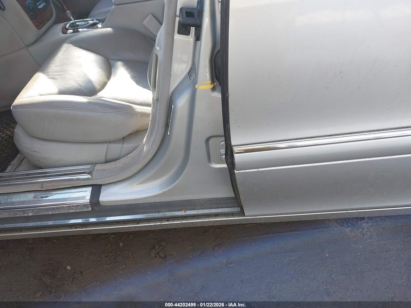 2003 Mercedes-Benz S 600 VIN: WDBNG76J73A358333 Lot: 44202499