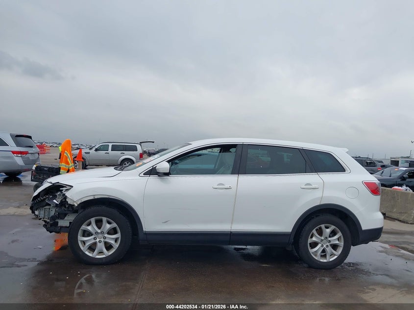 2012 Mazda Cx-9 3.7 Cx-9 Sport white Lot 111044202534 Vin JM3TB3BV3C0366709