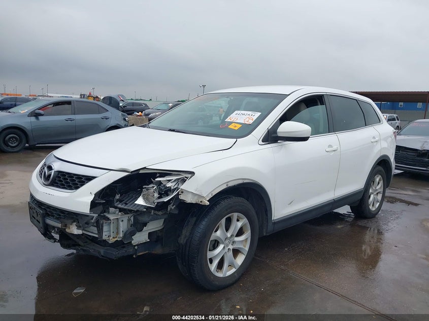 JM3TB3BV3C0366709 2012 Mazda Cx-9 3.7 Cx-9 Sport white