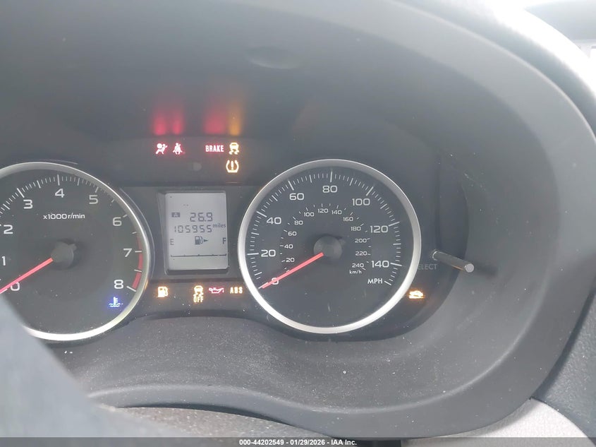 2017 Subaru Forester 2.5I Premium VIN: JF2SJADC3HH552848 Lot: 44202549