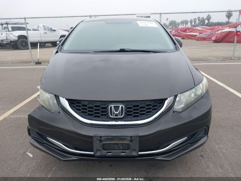 2013 Honda Civic Lx VIN: 19XFB2F52DE258326 Lot: 44202586