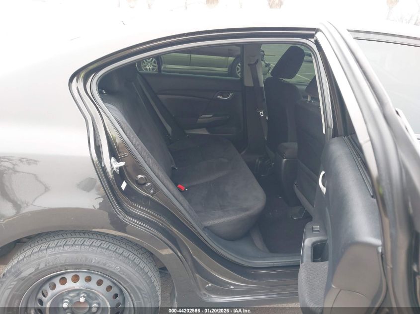 2013 Honda Civic Lx VIN: 19XFB2F52DE258326 Lot: 44202586