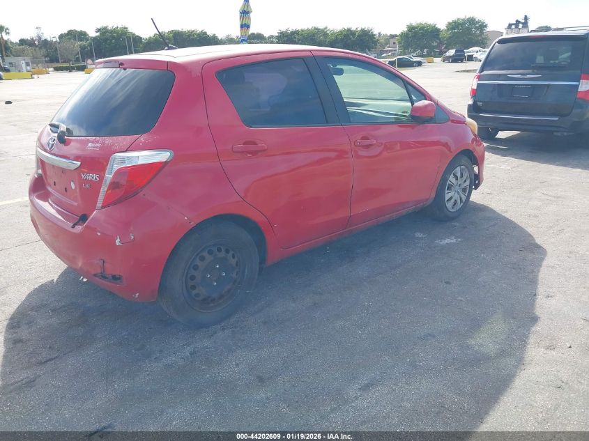 2012 Toyota Yaris Le