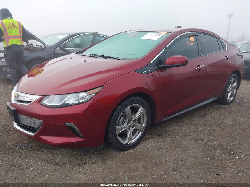 Vin: 1g1rc6s5xhu136529, lot: 44698671, chevrolet volt lt 20172