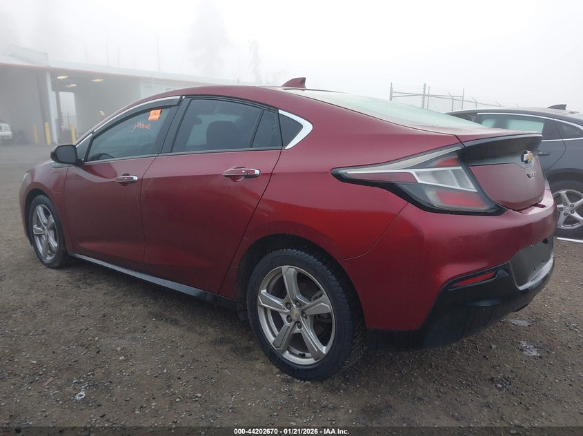 Vin: 1g1rc6s5xhu136529, lot: 44698671, chevrolet volt lt 20173