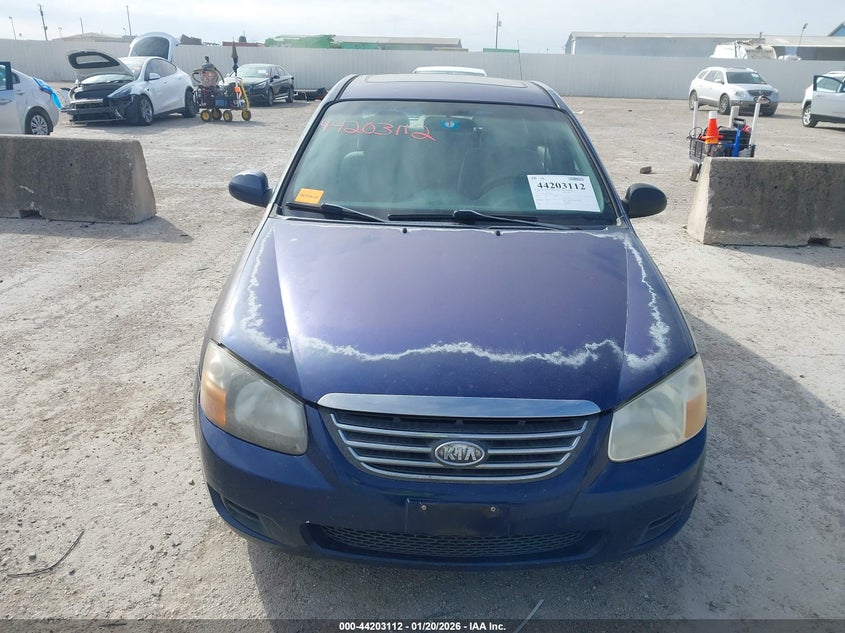 2009 Kia Spectra Ex VIN: KNAFE221X95589133 Lot: 44203112