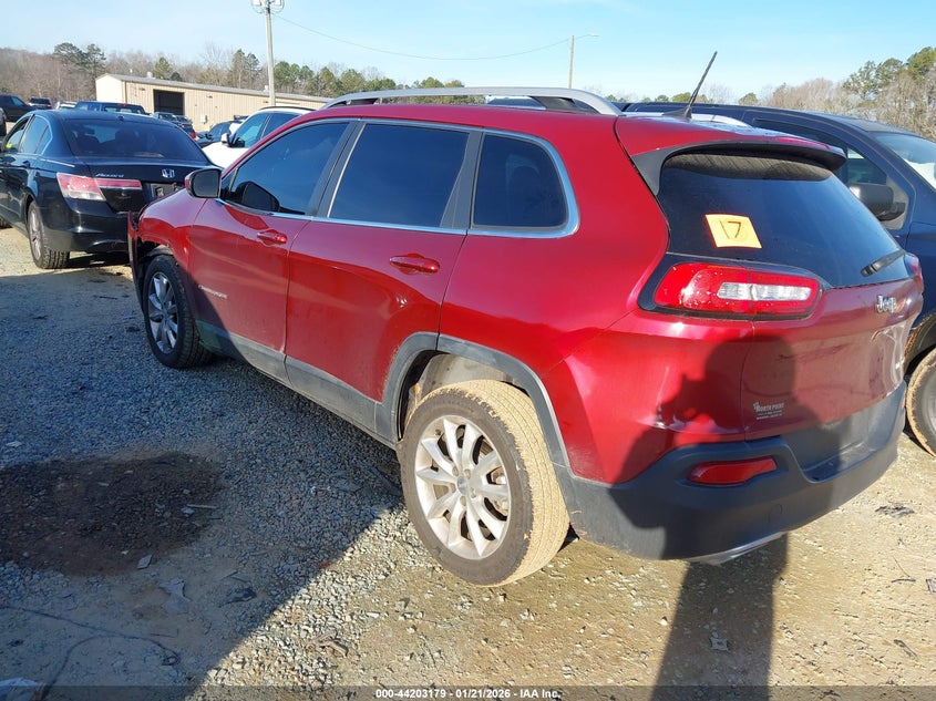 2017 Jeep Cherokee Limited Fwd