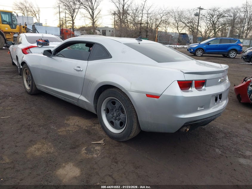 2012 Chevrolet Camaro 3.6 2Ls silver Lot 111044203552 Vin 2G1FA1E30C9114163