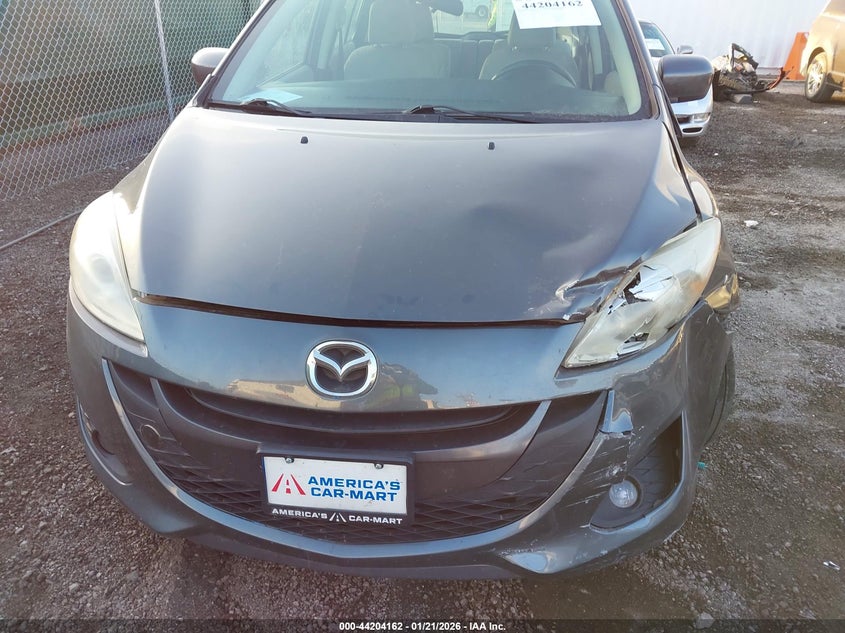 2012 MAZDA 5 WAGON 2.5L I-4 DOHC, VVT, 157HP