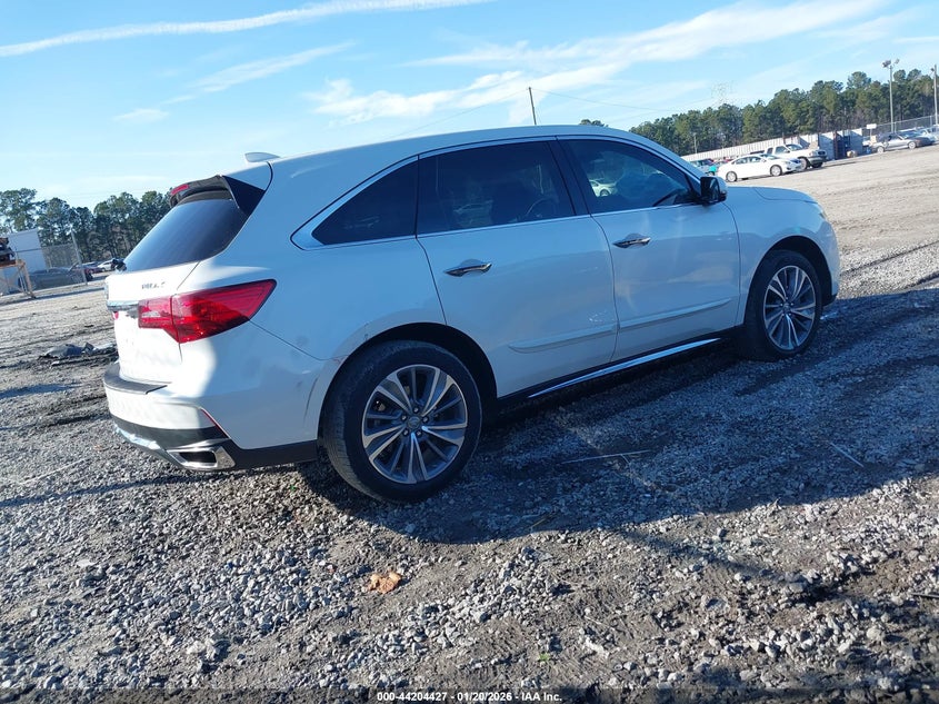2018 Acura Mdx Technology Package Acurawatch Plus Pkg