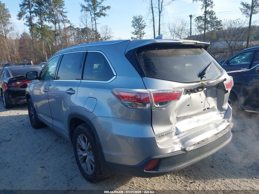 2015 Toyota Highlander Xle V6