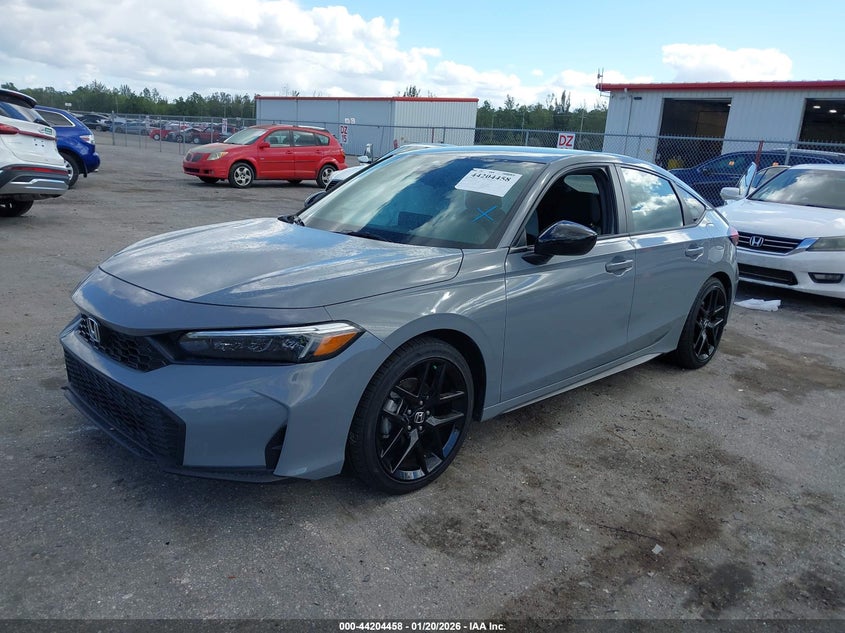 Vin: 19xfl2h88te002498, lot: 44700459, honda civic sport 20262
