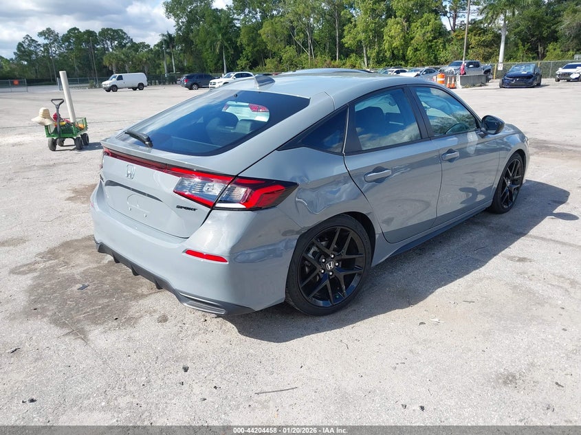 Vin: 19xfl2h88te002498, lot: 44700459, honda civic sport 20264
