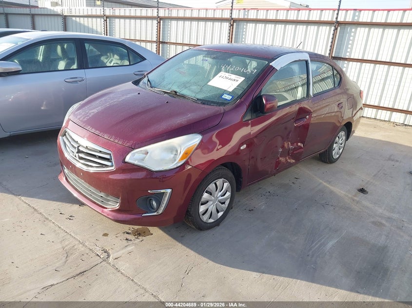 Vin: ml32f3fj0hhf08187, lot: 44700690, mitsubishi mirage g4 es 20172