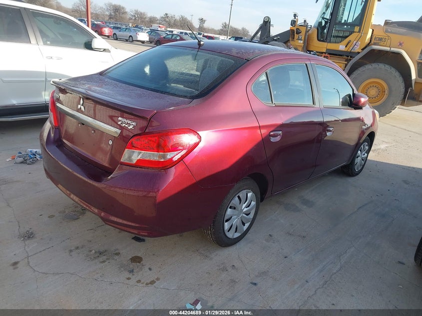 Vin: ml32f3fj0hhf08187, lot: 44700690, mitsubishi mirage g4 es 20174