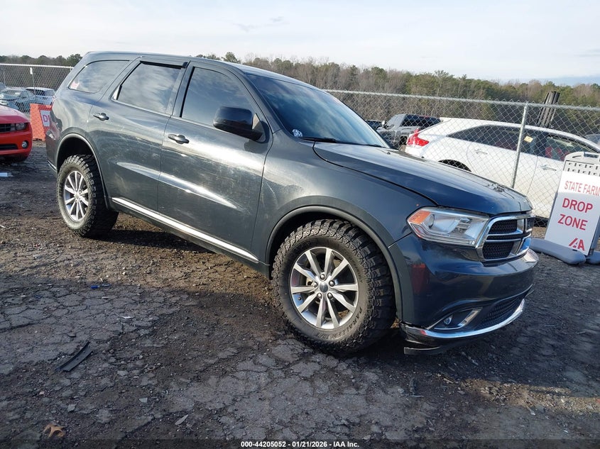 2018 Dodge Durango Sxt Rwd