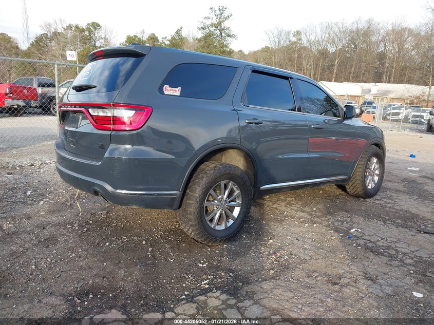 2018 Dodge Durango Sxt Rwd