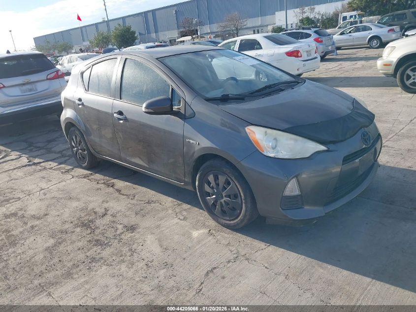 2012 Toyota Prius C