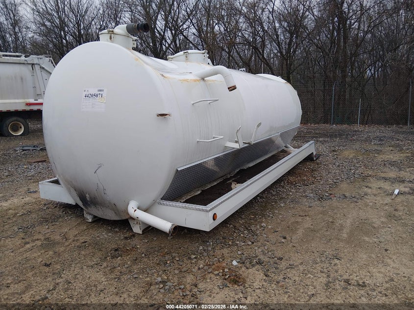 2018 Tank And Pump Tank And Pump System