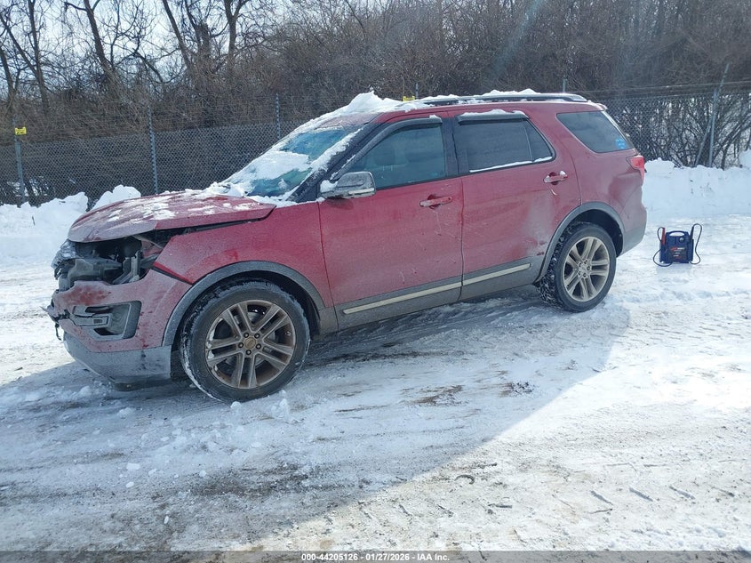 Vin: 1fm5k8d85ggd22855, lot: 44701127, ford explorer xlt 20162