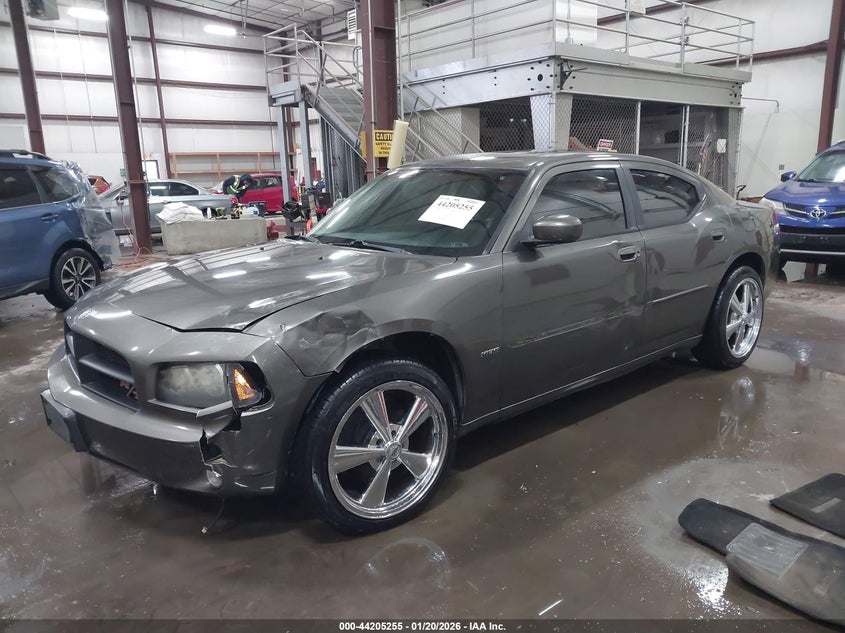 Vin: 2b3ck5ct2ah144075, lot: 44701256, dodge charger r/t 20102