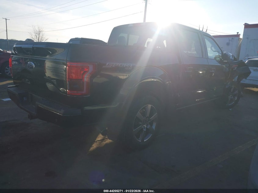 Vin: 1ftew1egxgfc51048, lot: 44701272, ford f-150 lariat 20164