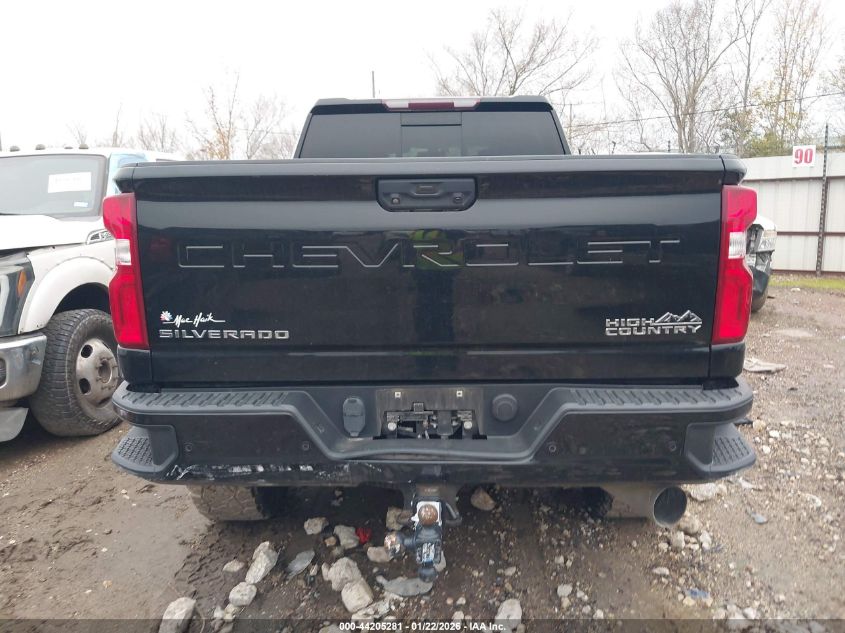 2020 Chevrolet Silverado 2500Hd 4Wd Standard Bed High Country VIN: 1GC4YREY3LF103881 Lot: 44205281