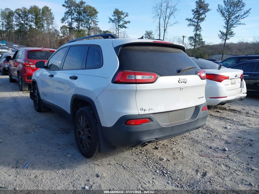 2016 Jeep Cherokee Sport