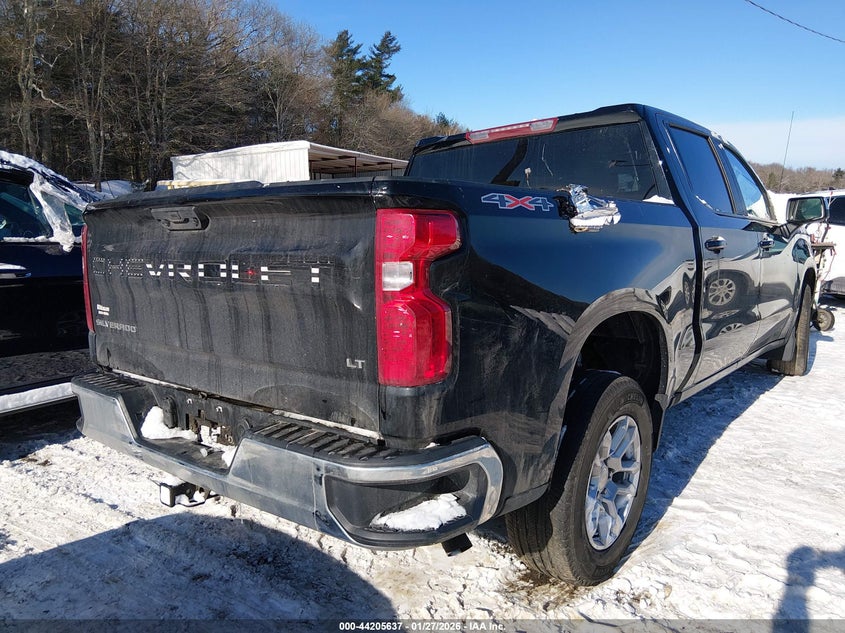 VIN 3GCPDKEKXRG156936 2024 CHEVROLET SILVERADO 1500 4WD  SHORT BED LT WITH 2FL