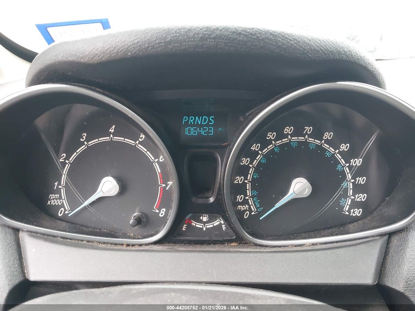 2017 Ford Fiesta Se VIN: 3FADP4BJ6HM154169 Lot: 44205752