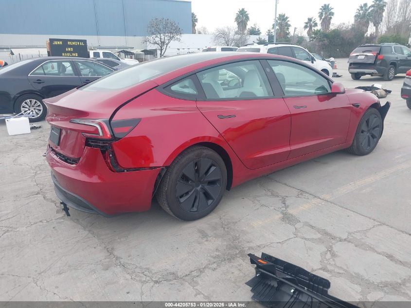2025 Tesla Model 3 Long Range Rear-Wheel Drive/Standard Rear-Wheel Drive