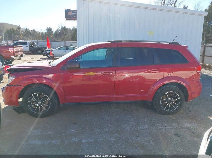 2017 Dodge Journey Se VIN: 3C4PDCAB8HT710010 Lot: 44205789