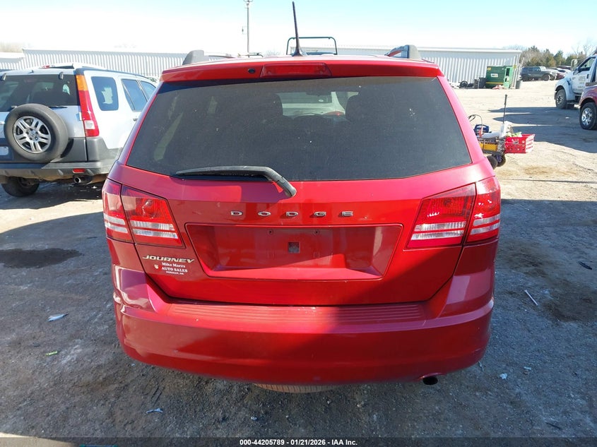 2017 Dodge Journey Se VIN: 3C4PDCAB8HT710010 Lot: 44205789