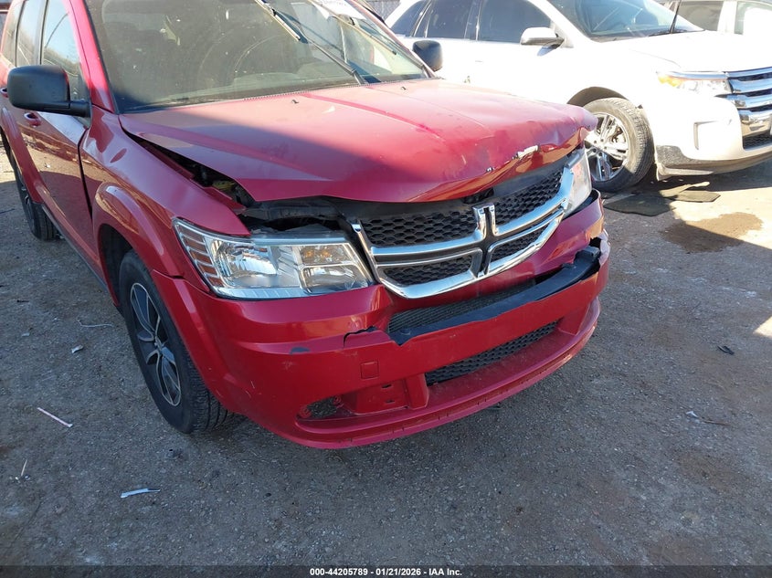 2017 Dodge Journey Se VIN: 3C4PDCAB8HT710010 Lot: 44205789