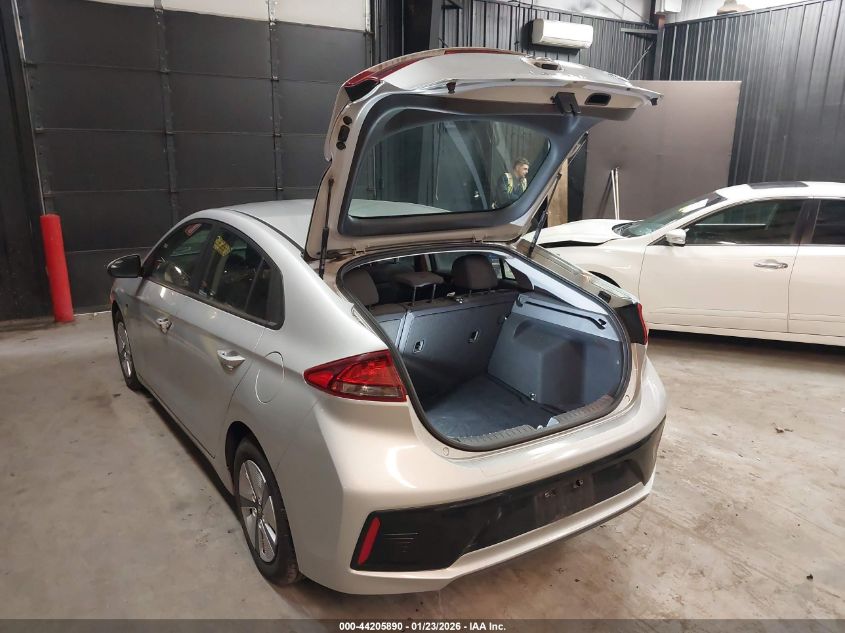2018 Hyundai Ioniq Hybrid Blue