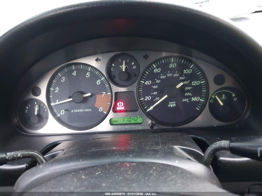 1999 Mazda Mx-5 Miata Leather Pkg/Popular Equipment Pkg/Sports Pkg/Touring Pkg VIN: JM1NB3531X0125099 Lot: 44205970