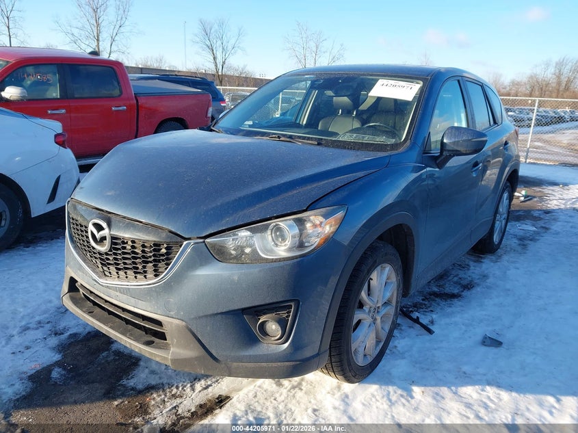Vin: jm3ke4dy0f0502217, lot: 44701972, mazda cx-5 grand touring 20152