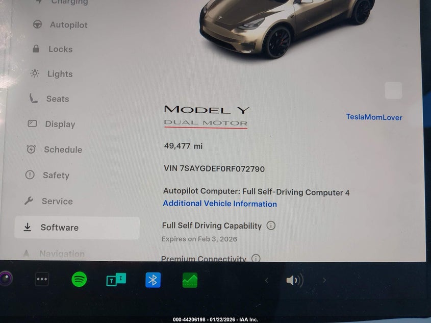 2024 TESLA MODEL Y SPORT UTILITY VEHICLE U U UX