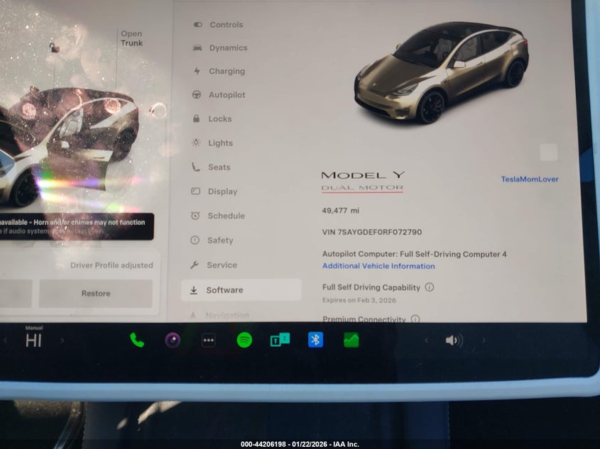 2024 TESLA MODEL Y auction photo 7