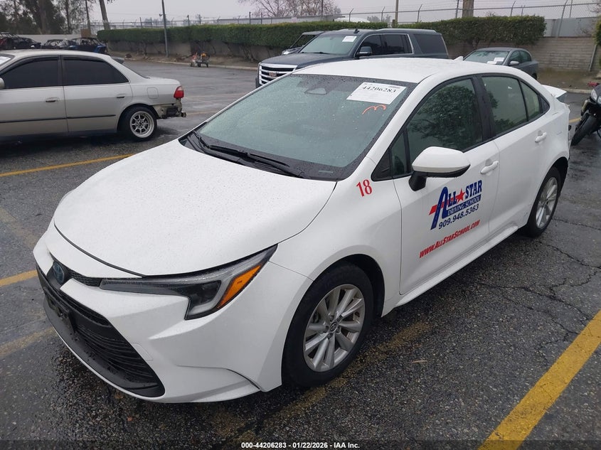 VIN JTDBCMFEXP3008805 2023 TOYOTA COROLLA HYBRID LE