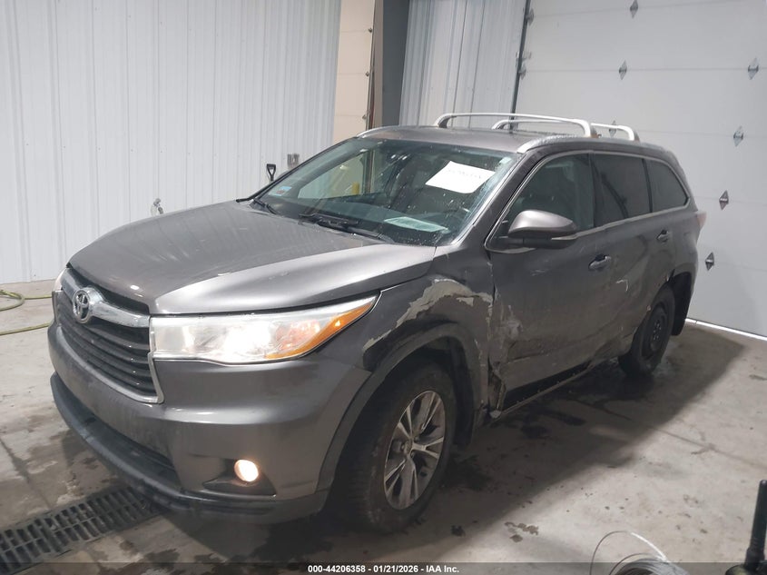 2014 Toyota Highlander Xle V6