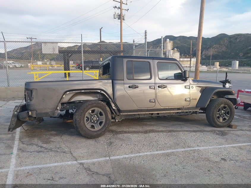 VIN: 1C6RJTAG2SL510022 2025 JEEP GLADIATOR SPORT