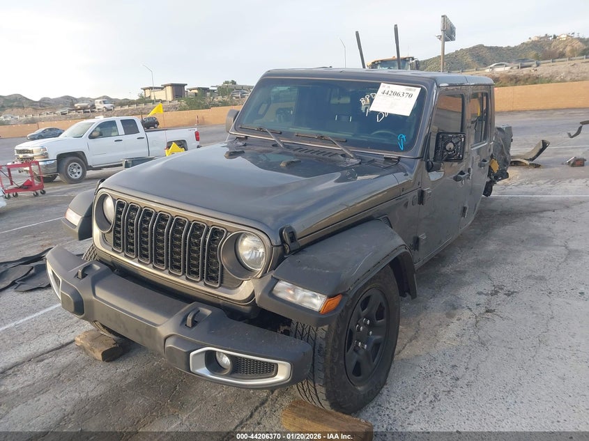 VIN: 1C6RJTAG2SL510022 2025 JEEP GLADIATOR SPORT
