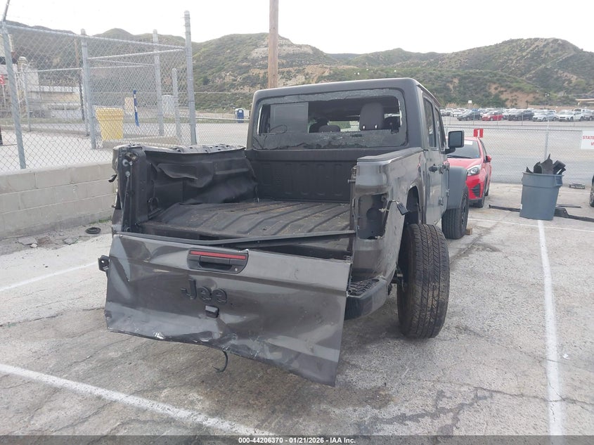 Vin: 1c6rjtag2sl510022, lot: 44702371, jeep gladiator sport 20254