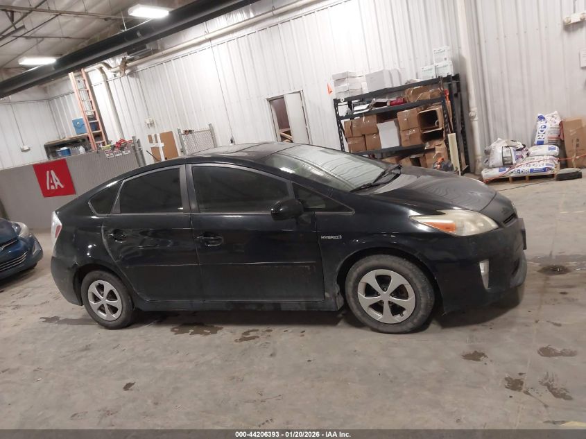 2013 Toyota Prius Two VIN: JTDKN3DU3D5555977 Lot: 44206393